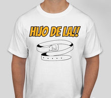 Load image into Gallery viewer, HIJO DE LA!! white short sleeve t-shirt
